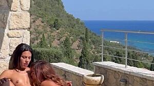 Lesbian Compilation Of Apolonia And Her Horny Friends Masturbating