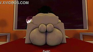 Unexpected steamy encounter in AntonelaChan's anime hentai.