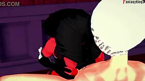 Meru the succubus fucks in 3d cartoon fantasy hentai