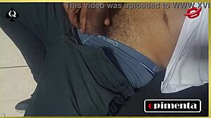 Teasing With A Thick, Hard Shaft In Play.