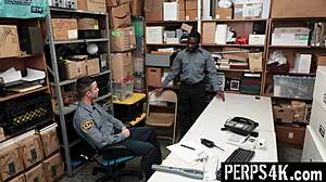 How Does This Gay Officer Punish a Twink for Stealing?