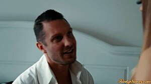 Petite Babe Rips Clothes for Hardcore Fucking