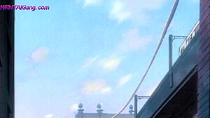 Public BDSM orgy with a horny woman wolf in anime