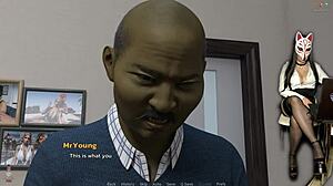 Naya's Adventures Ep 4 - Sucking Dirty Old Asian Cock in Anime