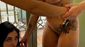 Lesbian Compilation Of Apolonia And Her Horny Friends Masturbating