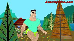 brazilian gay pornstar in sex cartoon