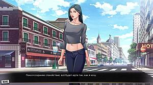 Beautiful boobs and hot anal sex in a popular anime game