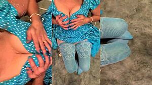 Wow, Ginger B the gilf loves tasting my hard cock!