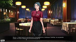 Beautiful boobs and hot anal sex in a popular anime game