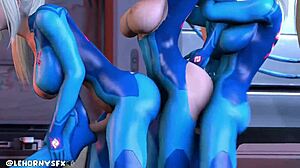 Wow, check this wild shemale cartoon PMV!