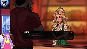 Uncensored Porn and Cards Part 2 with Brunette Hentai