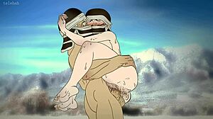 telehab kakushi fucks to warm up in hentai cartoon