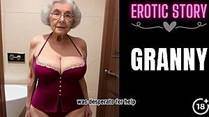 Granny Story - Fulfilling Her Wild Pissing Fetish Part 1