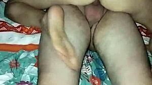 Estaba cachonda y me deje follar por mi hermanastr