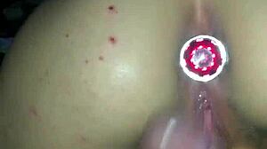 Latina's Intense Anal Debut with Horny Gay Partner's Blowjob