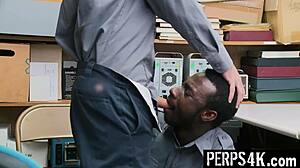 How Does This Gay Officer Punish a Twink for Stealing?