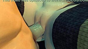 3D Halloween hentai featuring big tits and big ass