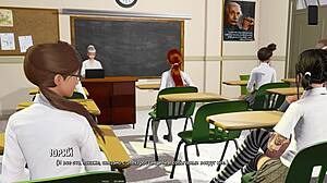 Ripples part 9 delivers raw college blonde action with torn clothes.