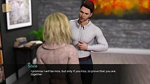 Nursing cute anime babe back to pleasure