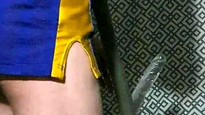 Amateur Gay Man Uses Dildo On His Ass In Taboo Masturbation Session With Jersey Theme