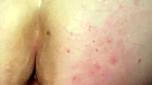 Amateur couple fucks at 9am, cum covered and sloppy