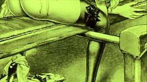 vintage erotic cartoon drawings from antique anime hentai collections