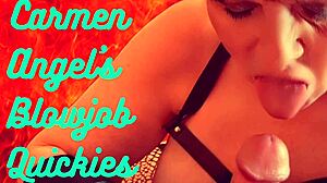 catgranny in costume sucks batman hard in wild cosplay scene