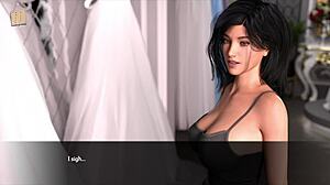 Freeloading Stepfamily 150: Brunette's Big Tits And Ass In 3D Action