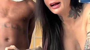 Beautiful anal scene with mature beauty Joanna Angel and a big black cock