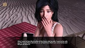 Freeloading Stepfamily 150: Brunette's Big Tits And Ass In 3D Action