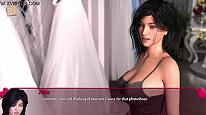 Freeloading Stepfamily 150: Brunette's Big Tits And Ass In 3D Action