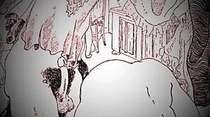 Erotic illustrations from the past
