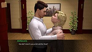 Nursing cute anime babe back to pleasure