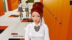 Ripples part 9 delivers raw college blonde action with torn clothes.