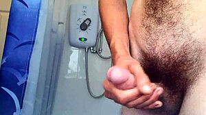 hey, that gay twink got caught jerking his big ass cock in the act