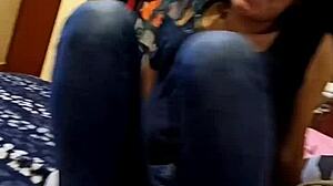 We fell off the bike but still fucked hard