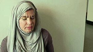 hijab cosplay milf face fucked hard