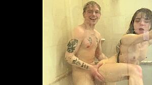 Megan Marx in hot shower sex scenes in porn movies