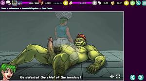 Gay harem in a medieval setting in the fourth installment