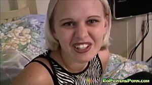 Vintage blonde pornstar's cunt ravaged in antique garage by gay stud