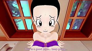 Chichi Stuck In Kitchen Dragon Ball Z