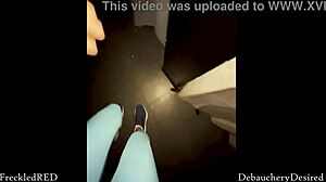 I sucked stranger's huge cock at outdoor glory hole 😈