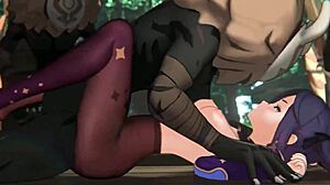 Genshin Impact 3D porn at 60 FPS