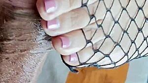 Foot Fetish Fucking and Cumming on Feet!