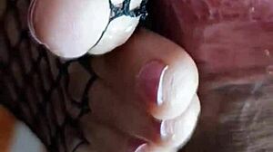 Foot Fetish Fucking and Cumming on Feet!