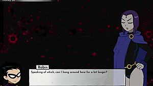 In 18Titans Part 26, Raven gets fucked twice in detailed scenes.