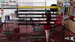 touching boobs at work in fashion business