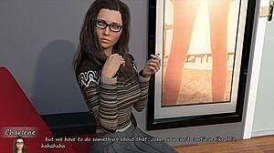 Jessy and John's city adventure for cash and pleasure