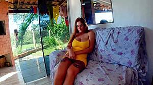 My Hot Step Sister Sucks and Titfucks Me Until I Cum for Her to Swallow