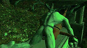 Hentai sex scenes with a gothic theme for Halloween